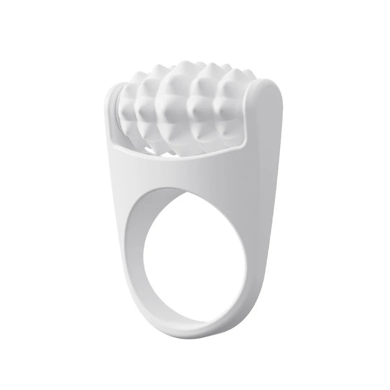 08 / MINIMALIST WHITE SILICONE FACIAL ROLLER