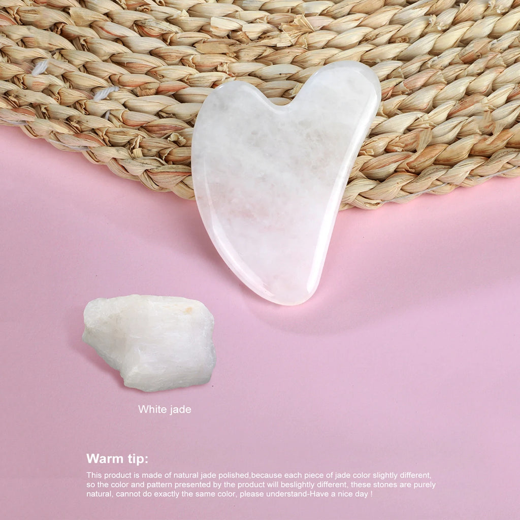 02 / SCULPTING ALABASTER GUA SHA STONE