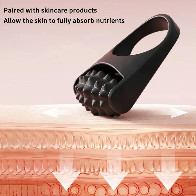 08 / MINIMALIST WHITE SILICONE FACIAL ROLLER