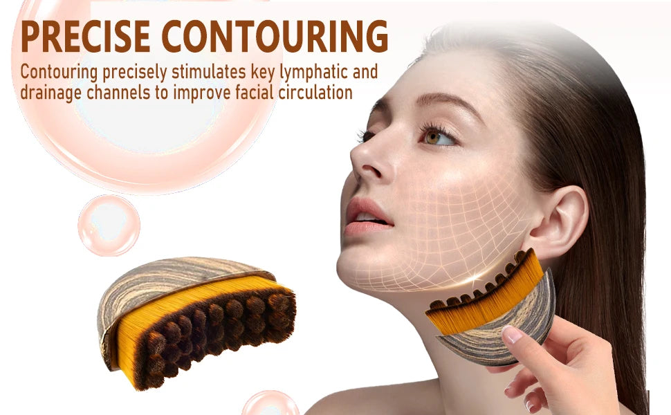 10 / LYMPHATIC MERIDIAN BODY CONTOUR BRUSH